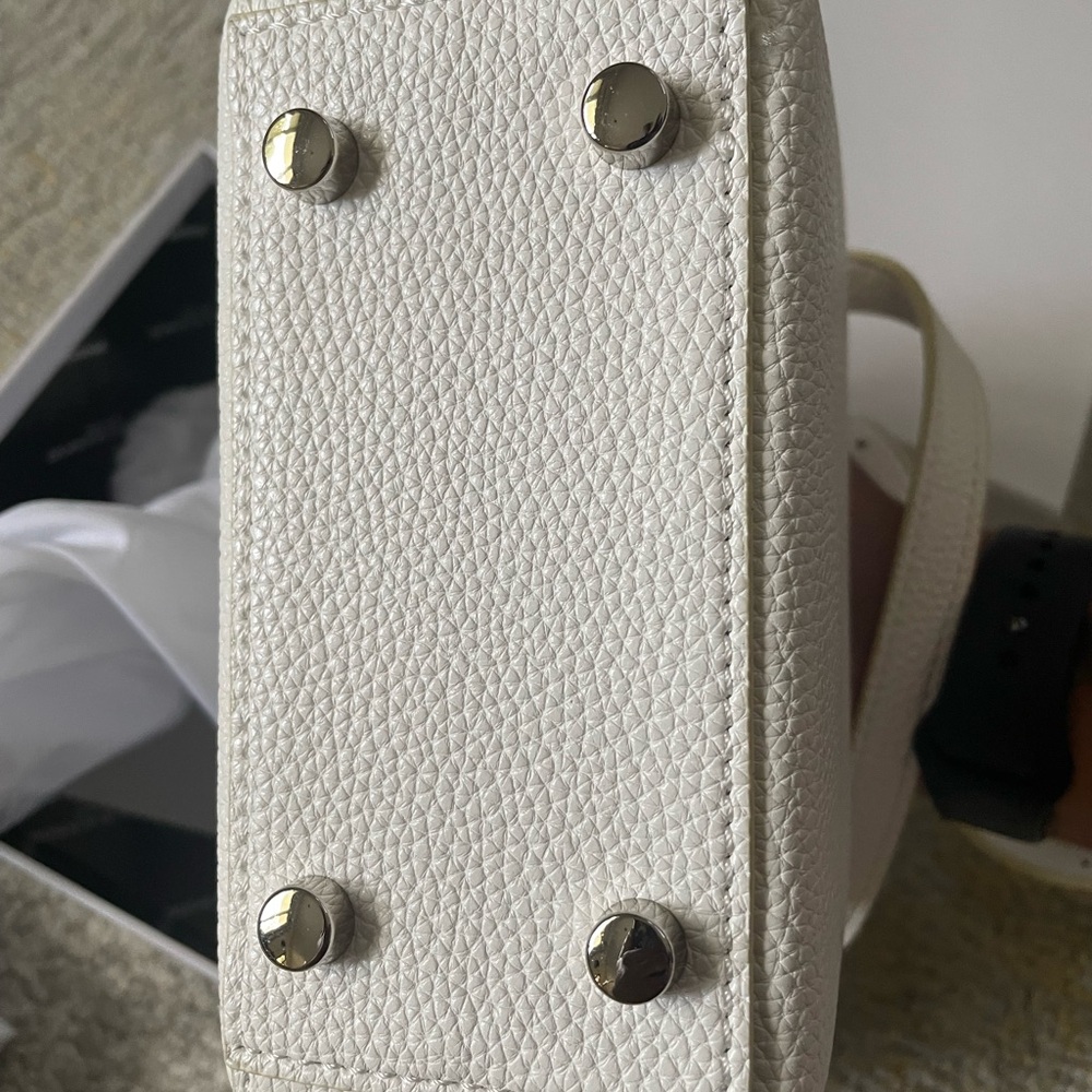Brandon Blackwood White Mini Crossbody Bag - Picture 11 of 11